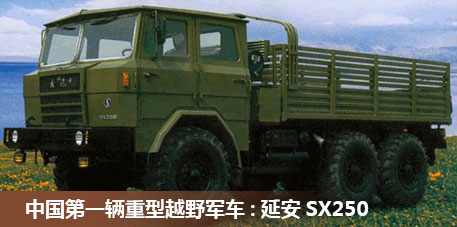 延安牌SX250型军用越野汽车